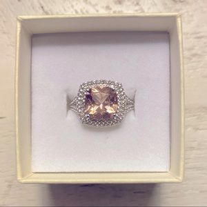 NWOT Pink Morganite Ring